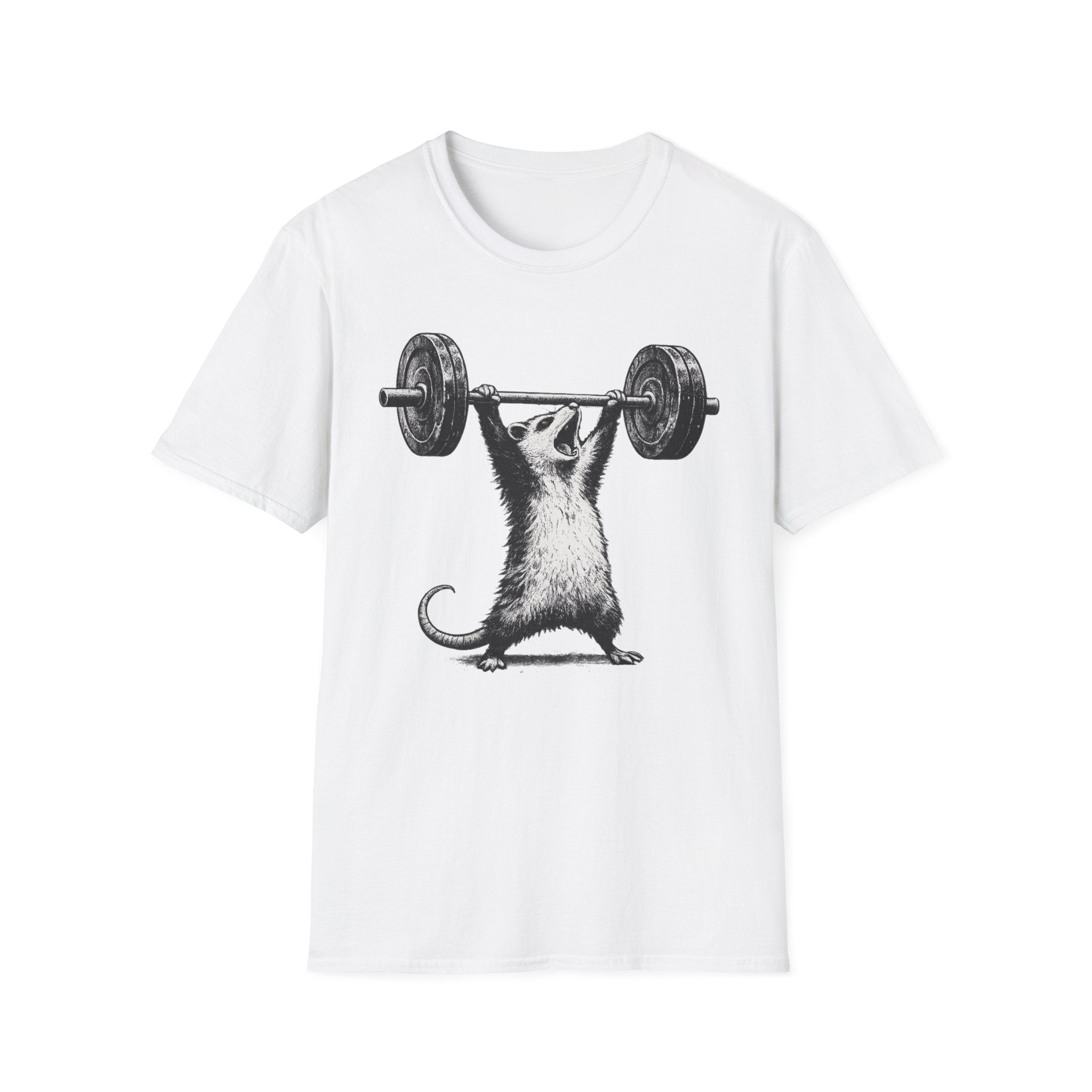 Deadlift Raccoon T-Shirt