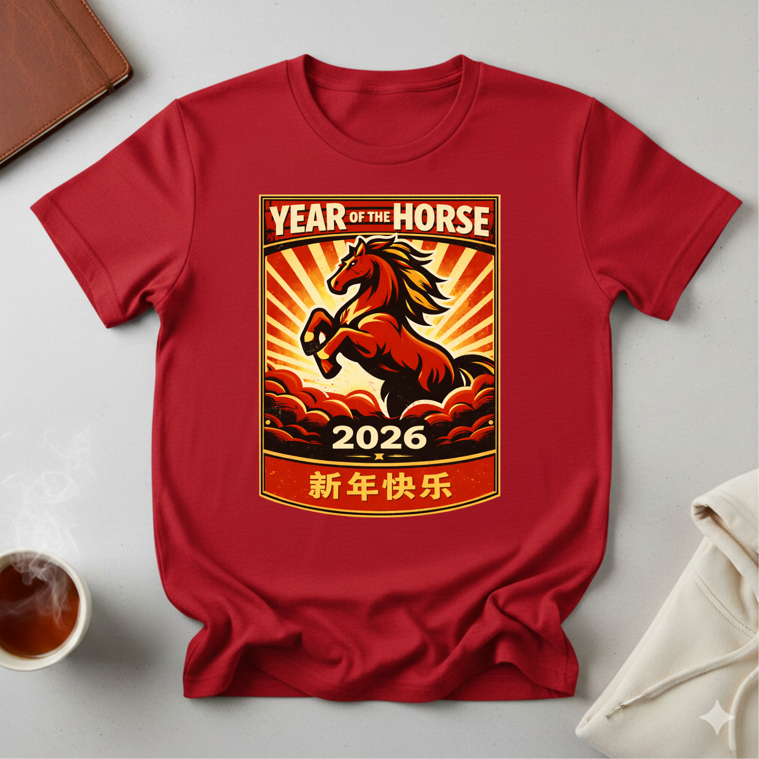 Chinese New Year 2026 Year Of The Horse T-Shirt